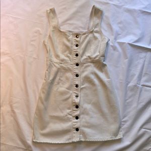 Urban Outfitters button up white dress